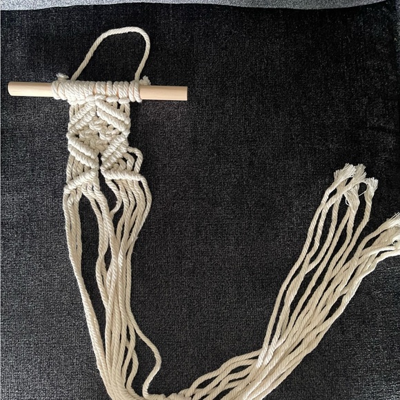 Macrame Hat Holder - Picture 3 of 4